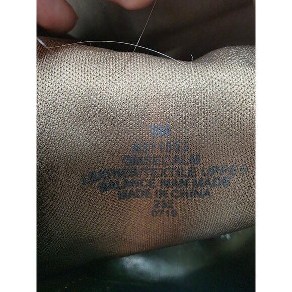 Marc Fisher Wide Calf Studded Tall Shaft Boots Olive Taupe 9M 15" Calf - Picture 3 of 10